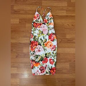 🌺Symphony Summer Floral Dress size S EUC